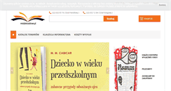 Desktop Screenshot of motyleksiazkowe.pl